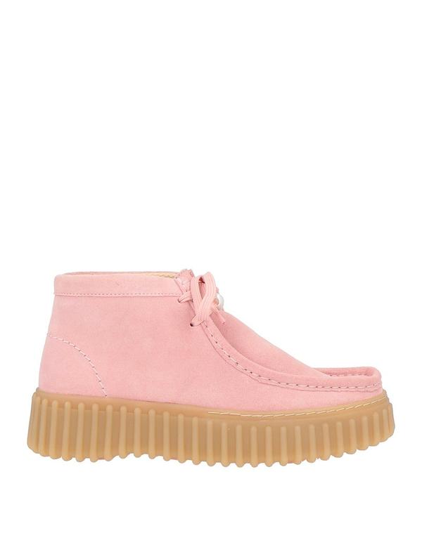 クラークス レディース シューズ ブーツ・レインブーツ ショートブーツ CLARKS Light Pink ピンク|ReVida 店