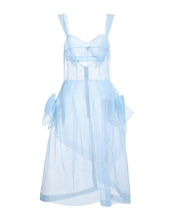 マルタンマルジェラ レディース トップス ワンピース MAISON MARGIELA Light Blue ブルー｜ReVida 店