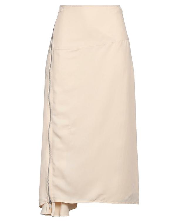 ジル・サンダー レディース ボトムスカート JIL SANDER Off White オフホワイト｜ReVida 店