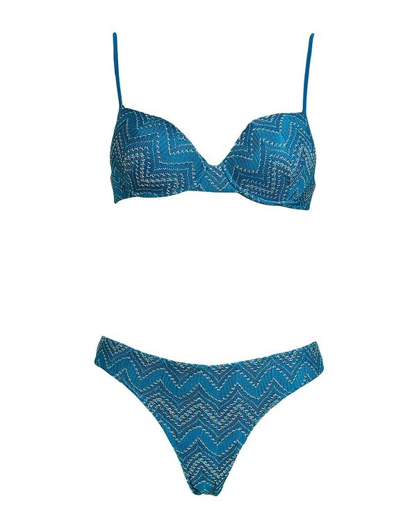 ミッソーニ レディース 水着 ボトムスのみ MISSONI ( ) Turquoise Blue ブルー｜ReVida 店