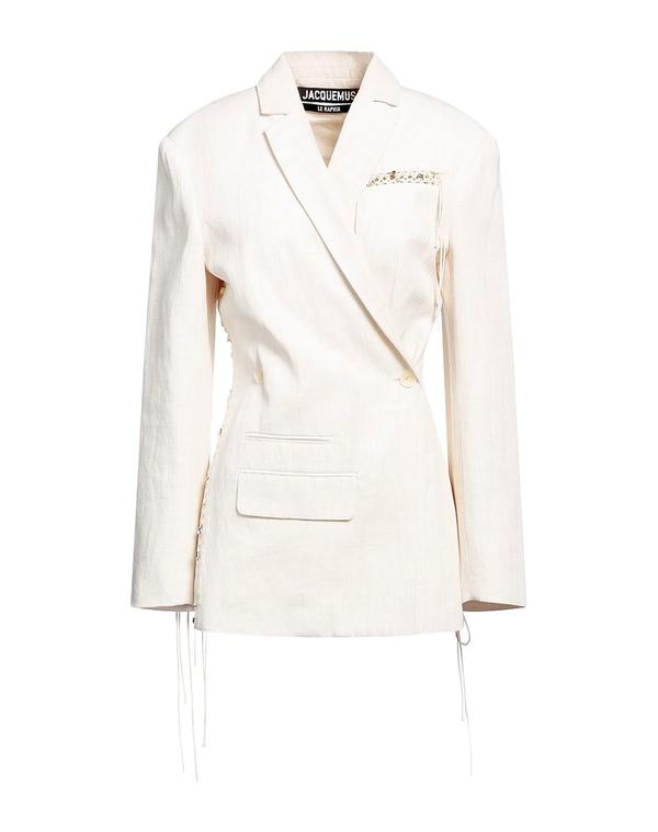 ジャクエムス レディース アウター ジャケット・ブルゾン テーラードジャケット JACQUEMUS Off White オフホワイト｜ReVida 店