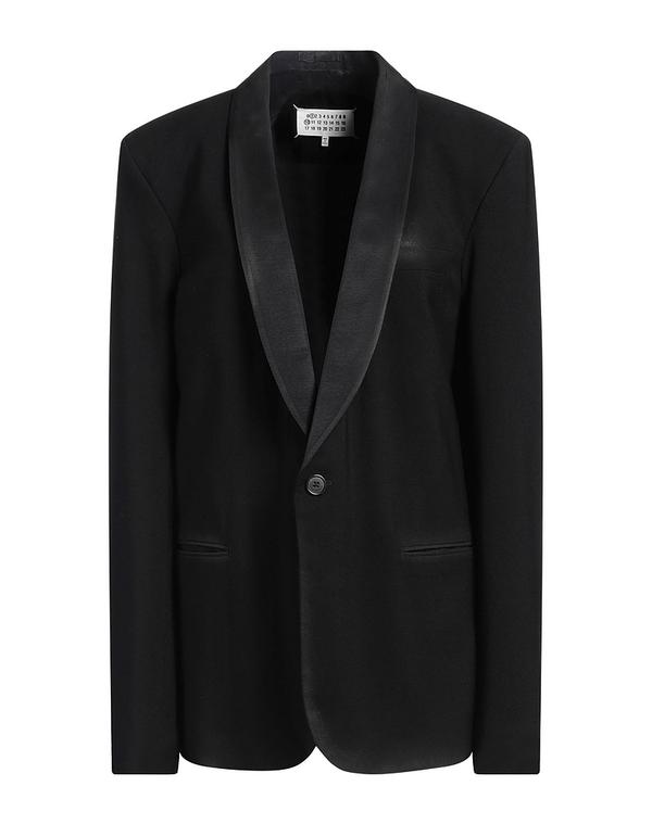 マルタンマルジェラ レディース アウター ジャケット・ブルゾン テーラードジャケット MAISON MARGIELA Black ブラック｜ReVida 店