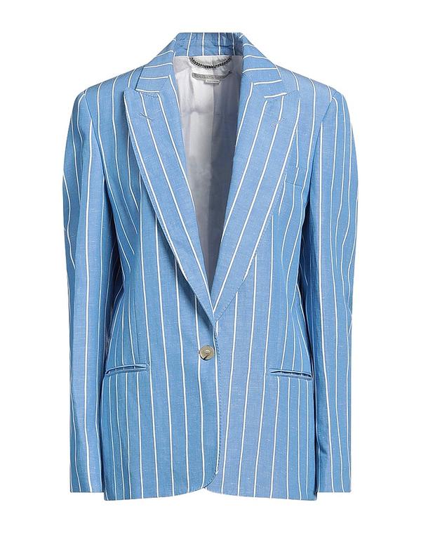 ステラマッカートニー レディース アウター ジャケット・ブルゾン テーラードジャケット STELLA McCARTNEY Light Blue ブルー｜ReVida 店