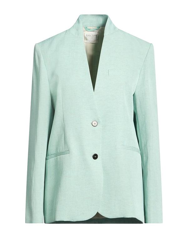 フォルテフォルテ レディース アウター ジャケット・ブルゾン テーラードジャケット FORTE_FORTE Light Green グリーン｜ReVida 店