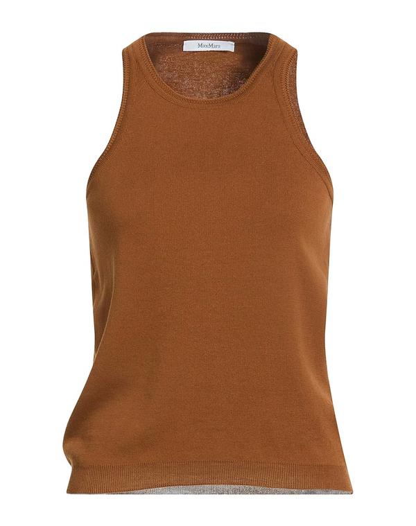 マックスマーラ レディース トップス シャツ MAX MARA Light Brown ブラウン｜ReVida 店