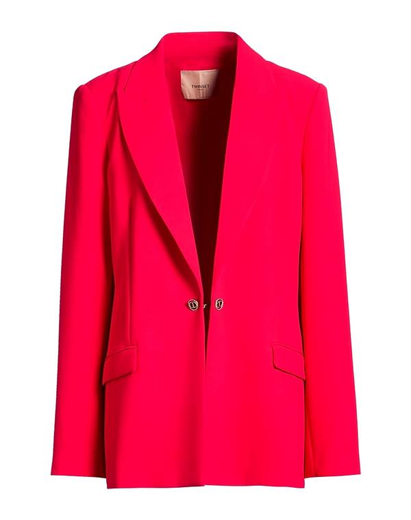 ツインセット レディース アウター ジャケット・ブルゾン テーラードジャケット TWINSET Fuchsia フューシャ｜ReVida 店 38,220円