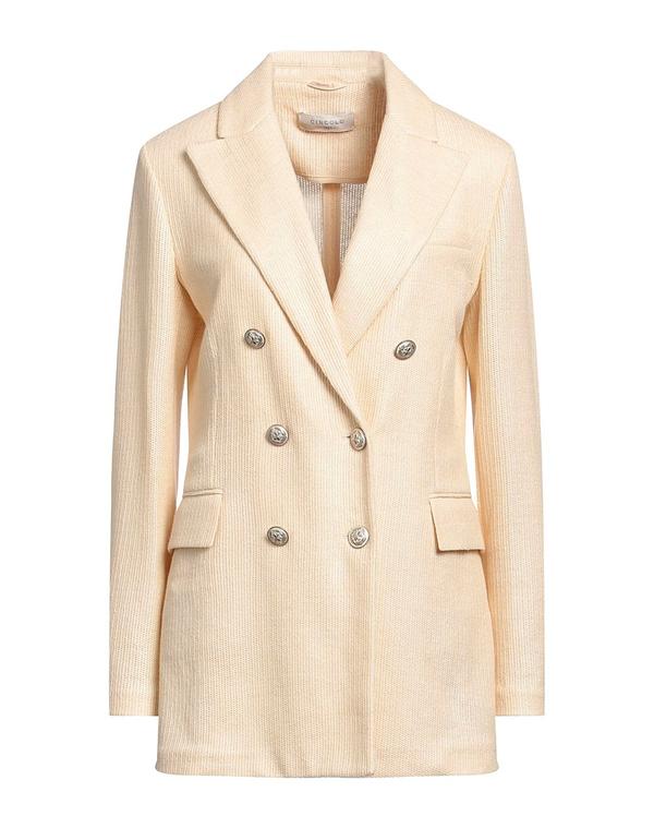 チルコロ 1901 レディース アウター ジャケット・ブルゾン テーラードジャケット CIRCOLO 1901 Off White オフホワイト|ReVida 店