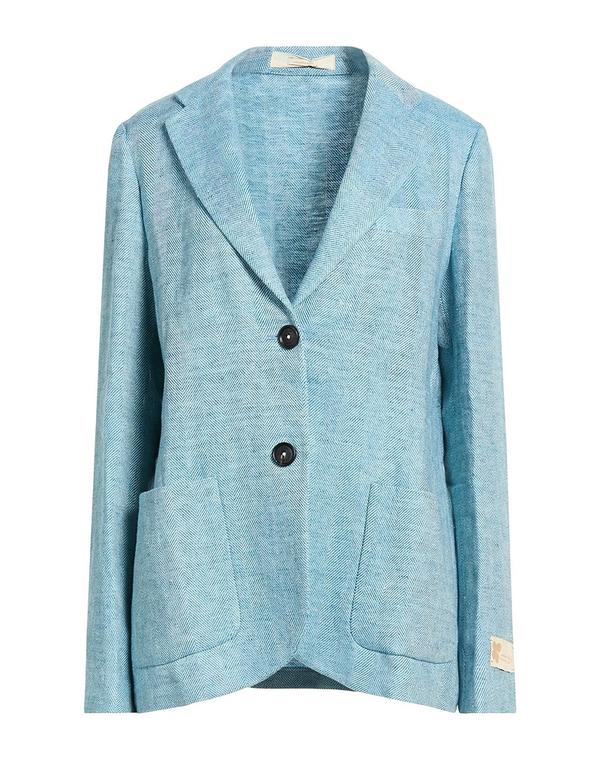 マッシモアルバ レディース アウター ジャケット・ブルゾン テーラードジャケット MASSIMO ALBA Deep Teal ティール|ReVida 店