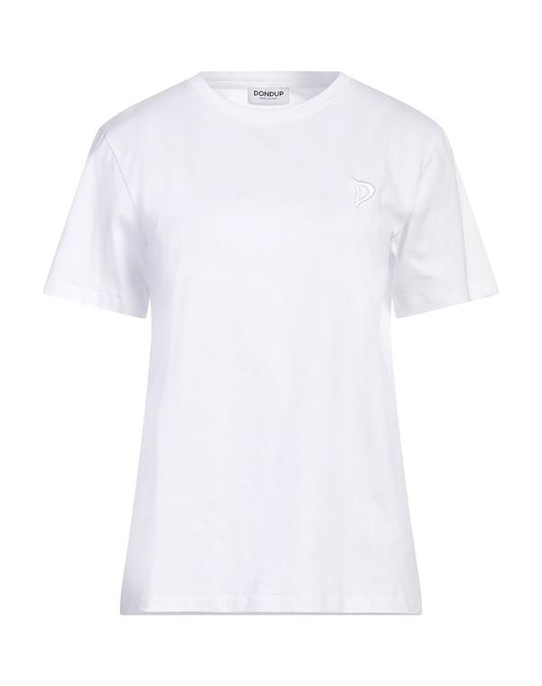 ドンダップ レディース トップス Tシャツ DONDUP White ホワイト|ReVida 店