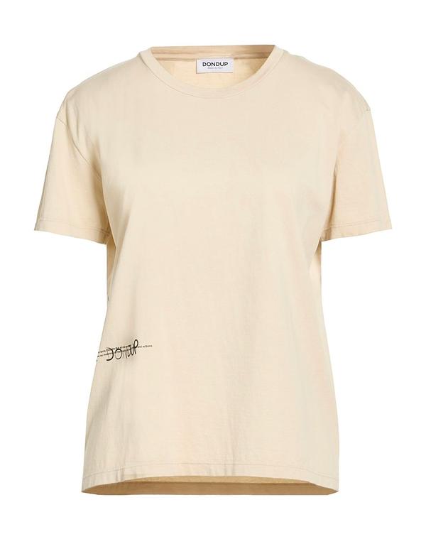 ドンダップ レディース トップス Tシャツ DONDUP Beige ベージュ｜ReVida 店