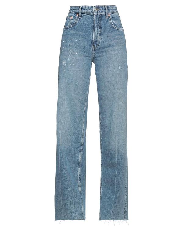 マージュ レディース ボトムス デニムパンツ ストレートレッグ MAJE Blue ブルー|ReVida 店