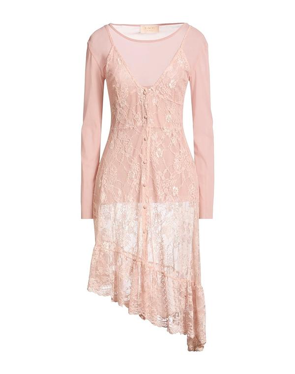 カオスジーンズ レディース トップス ワンピース KAOS JEANS Pale Pink ピンク｜ReVida 店