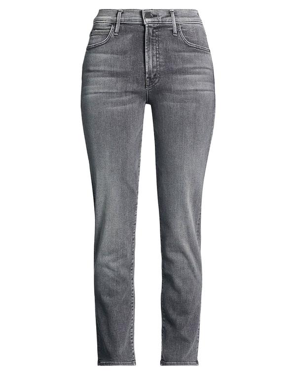 マザー レディース ボトムス デニムパンツ ジーンズ MOTHER Gray グレー|ReVida 店