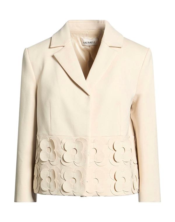 メイメイジェイ レディース アウター ジャケット・ブルゾン MEIMEIJ Beige ベージュ|ReVida 店