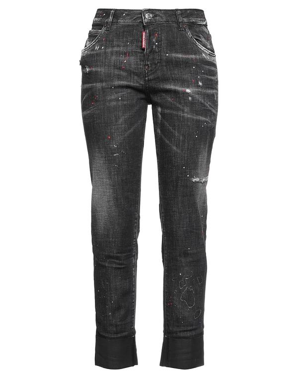 ディースクエアード レディース ボトムス デニムパンツ ジーンズ DSQUARED2 Black ブラック｜ReVida 店