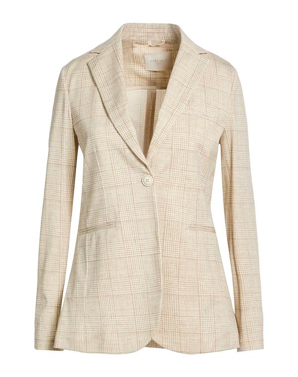 チルコロ 1901 レディース アウター ジャケット・ブルゾン テーラードジャケット CIRCOLO 1901 Beige ベージュ｜ReVida 店