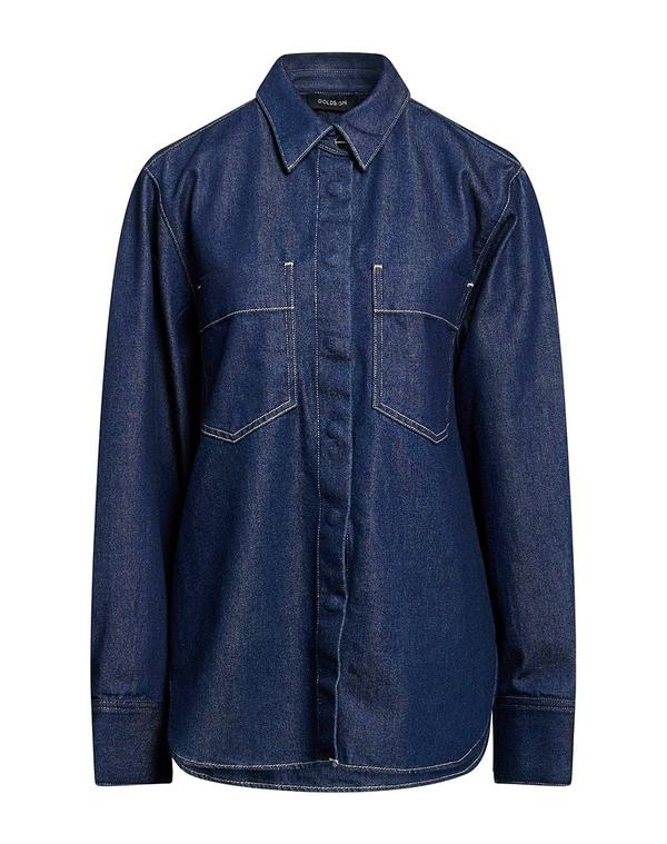 ゴールドサイン レディース トップス シャツ GOLDSIGN Blue ブルー｜ReVida 店