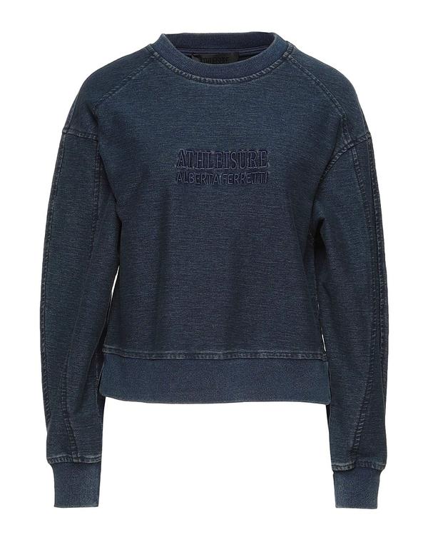 アルベルタ フェレッティ レディース アウター パーカー・スウェット ALBERTA FERRETTI Blue ブルー|ReVida 店