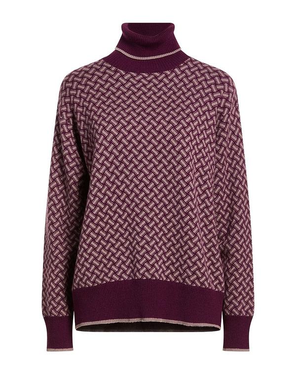 ドルモア レディース アウター ニット・セータートルネック DRUMOHR Plum プラム｜ReVida 店
