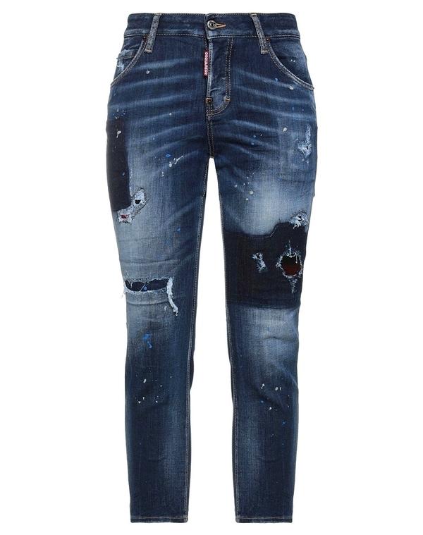 ディースクエアード レディース ボトムス デニムパンツ ジーンズ DSQUARED2 Blue ブルー|ReVida 店