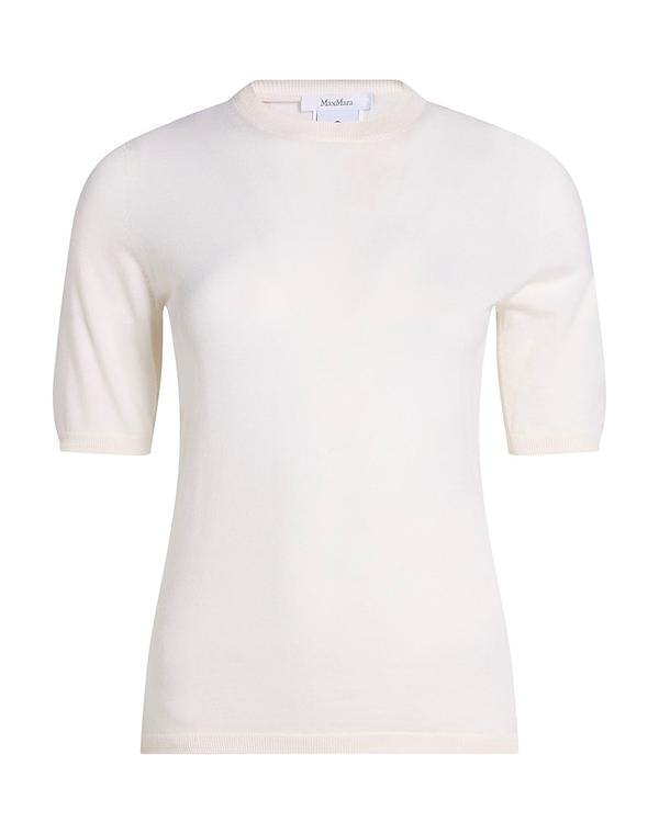 マックスマーラ レディース トップス シャツ プルオーバー MAX MARA Off White オフホワイト｜ReVida 店