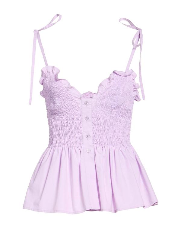 ドンダップ レディース トップス シャツ DONDUP Lilac ライラック|ReVida 店