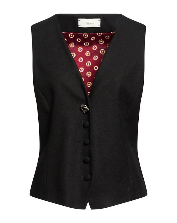 マルパルミ レディース トップス ベスト ジレ MALPARMI Black ブラック|ReVida 店
