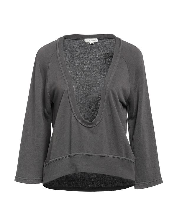 クロスリー レディース アウター パーカー・スウェット CROSSLEY Lead Gray グレー｜ReVida 店