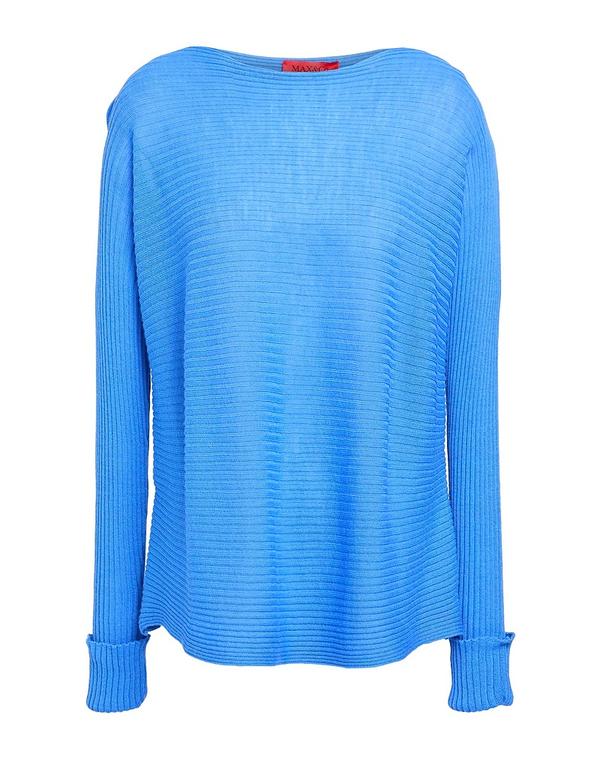 マックスアンドコー レディース トップス シャツ プルオーバー MAX&Co. Light Blue ブルー|ReVida 店