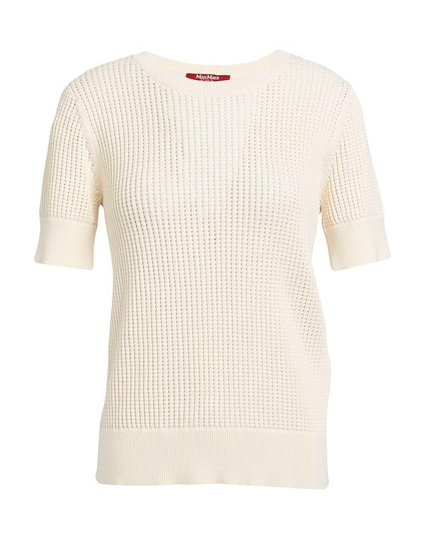 マックスマーラ レディース トップス シャツ プルオーバー MAX MARA STUDIO Ivory アイボリー|ReVida 店