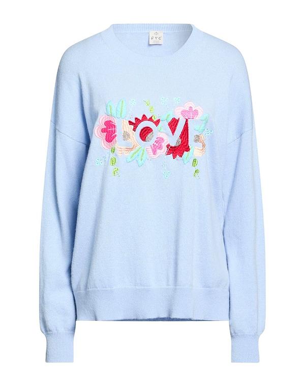 エフティーシー レディース トップス シャツ プルオーバー FTC Sky Blue ブルー|ReVida 店