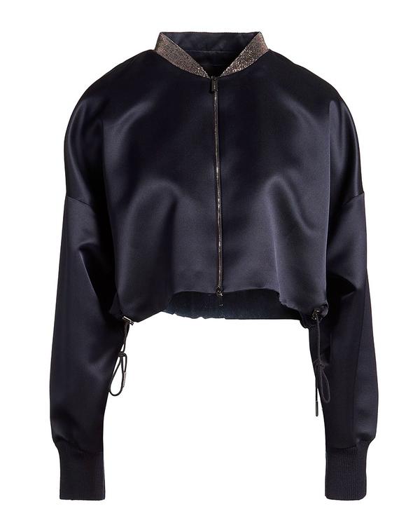 ファビアナ フィリッピ レディース アウター ジャケット・ブルゾン FABIANA FILIPPI Navy ネイビー|ReVida 店