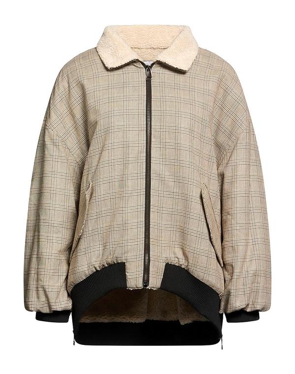 エイト・ピーエム レディース アウター ジャケット・ブルゾン 8PM Khaki カーキ|ReVida 店