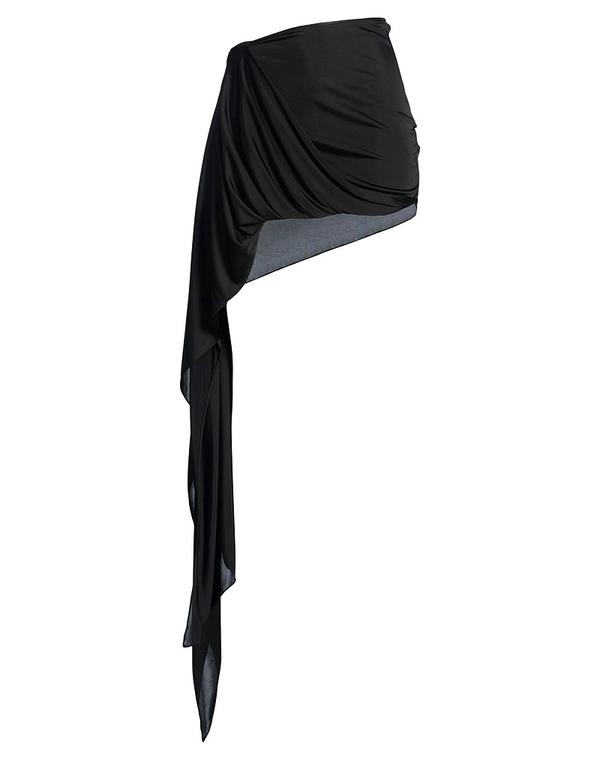 デヴィッド コーマ レディース ボトムスカート DAVID KOMA Black ブラック|ReVida 店
