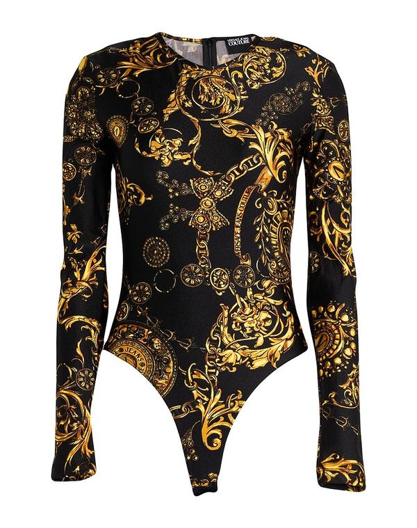 ヴェルサーチ レディース トップス シャツ VERSACE JEANS COUTURE Black ブラック｜ReVida 店