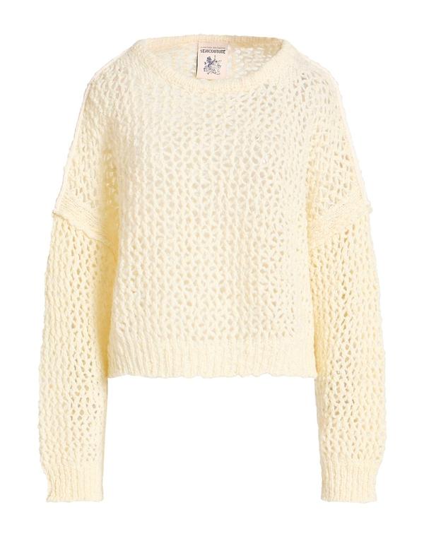 セミクチュール レディース トップス シャツ プルオーバー SEMICOUTURE Off White オフホワイト｜ReVida 店