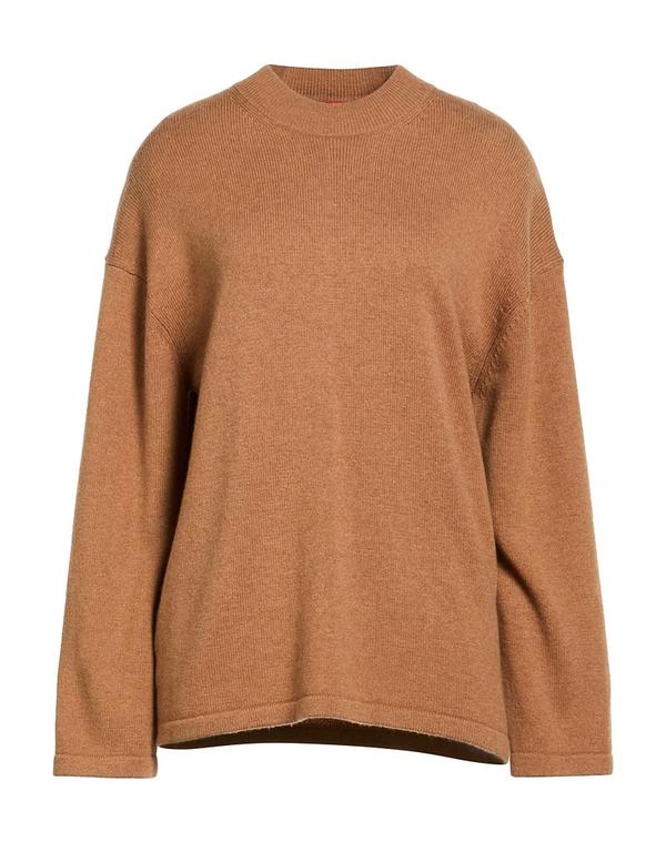 マックスマーラ レディース トップス シャツ プルオーバー MAX MARA STUDIO Camel キャメル|ReVida 店