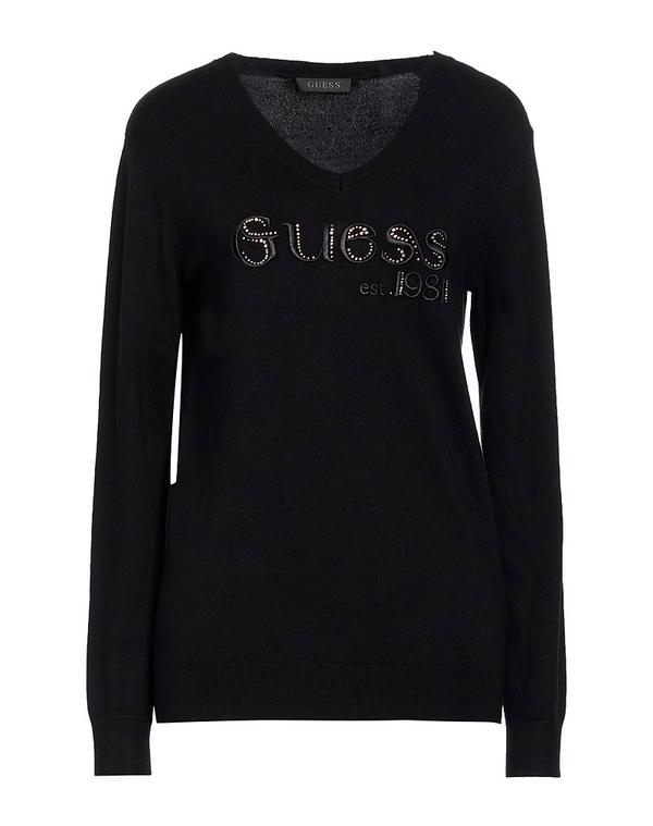 ゲス レディース トップス シャツ プルオーバー GUESS Black ブラック|ReVida 店