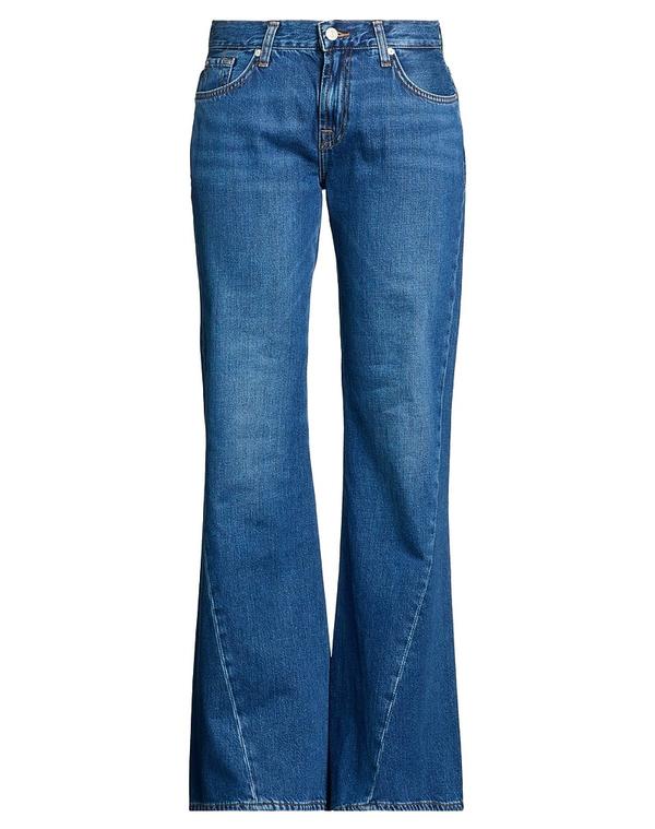 セブンフォーオールマンカインド レディース ボトムス デニムパンツ ブーツカット 7 FOR ALL MANKIND Blue ブルー｜ReVida 店