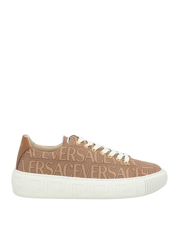 ヴェルサーチ レディース シューズ スニーカー VERSACE Light Brown ブラウン|ReVida 店