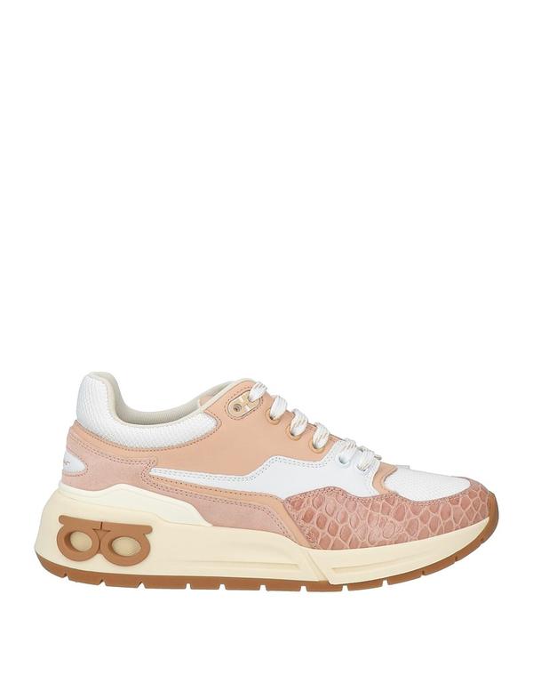 フェラガモ レディース シューズ スニーカー FERRAGAMO Pale Pink ピンク｜ReVida 店