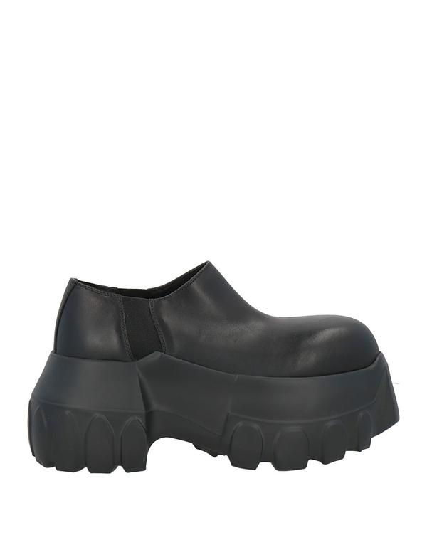 リックオウエンス レディース シューズ スリッポン・ローファー モカシン RICK OWENS Black ブラック｜ReVida 店