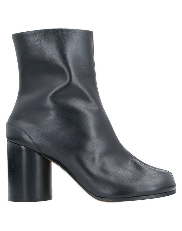 マルタンマルジェラ レディース シューズ ブーツ・レインブーツ ショートブーツ MAISON MARGIELA Black ブラック｜ReVida 店