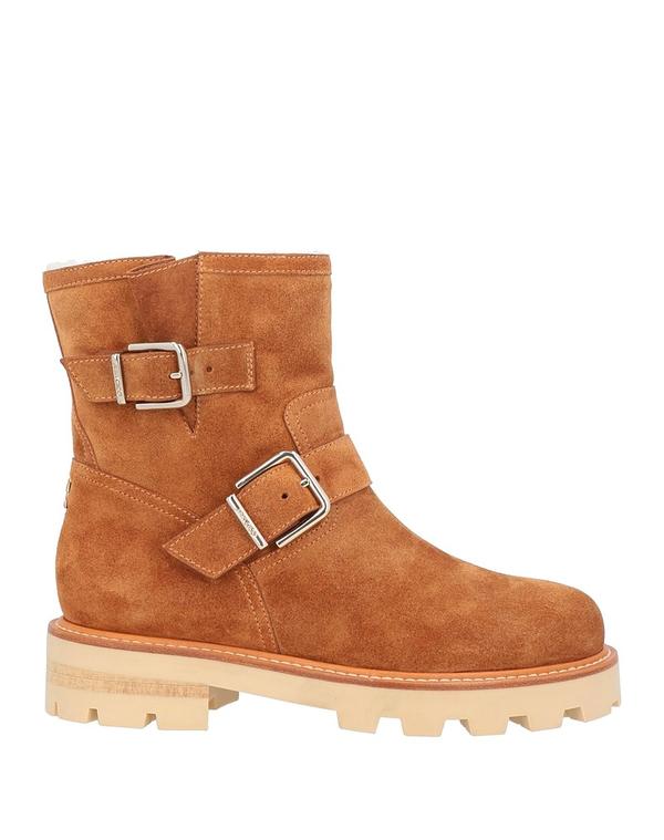ジミーチュー レディース シューズ ブーツ・レインブーツ ショートブーツ JIMMY CHOO Camel キャメル｜ReVida 店