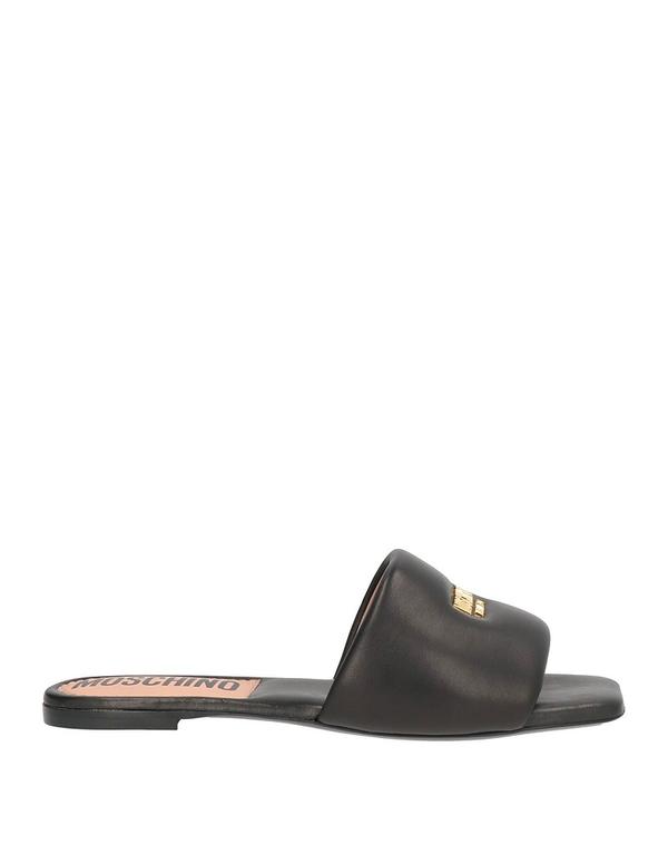 モスキーノ レディース シューズ サンダル MOSCHINO Black ブラック|ReVida 店