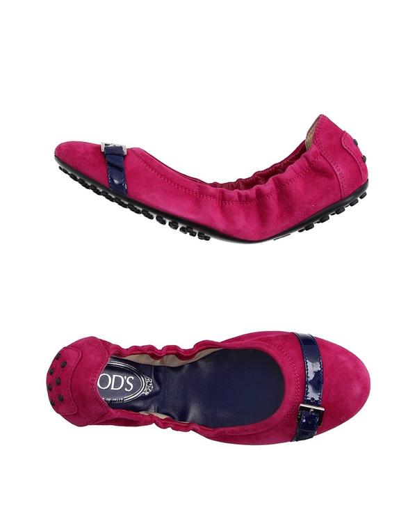 トッズ レディース シューズ パンプス バレリーナ TOD'S Fuchsia フューシャ｜ReVida 店
