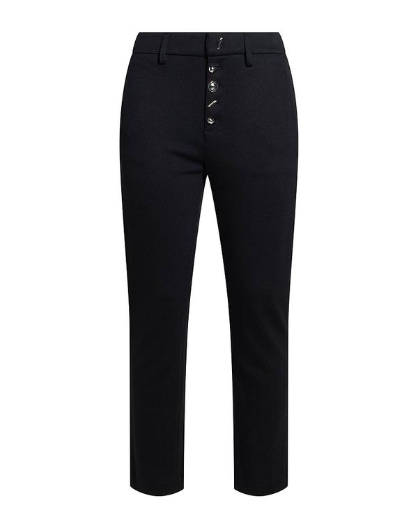 ドンダップ レディース ボトムス カジュアルパンツ DONDUP Black ブラック|ReVida 店