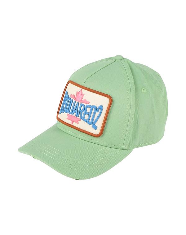 ディースクエアード レディース アクセサリー 帽子 DSQUARED2 Light Green グリーン|ReVida 店