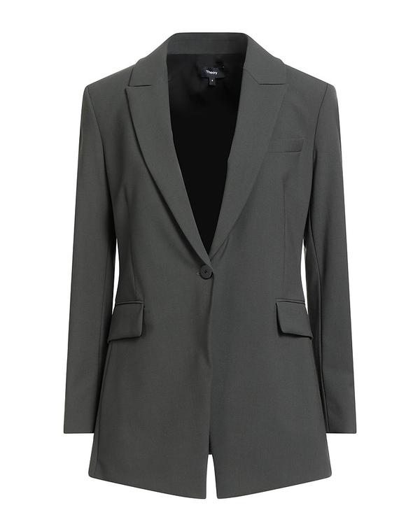 セオリー レディース アウター ジャケット・ブルゾン テーラードジャケット THEORY Dark Green グリーン｜ReVida 店 53,280円