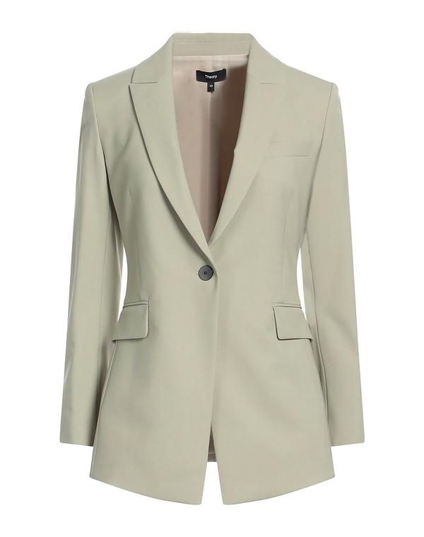 セオリー レディース アウター ジャケット・ブルゾン テーラードジャケット THEORY Khaki カーキ｜ReVida 店